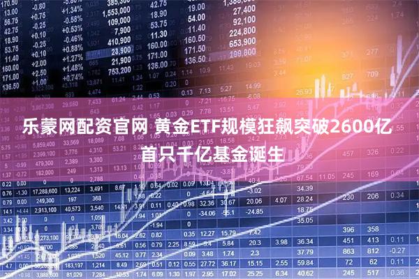 乐蒙网配资官网 黄金ETF规模狂飙突破2600亿  首只千亿基金诞生